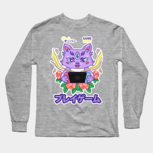 Kitty Gamer Long Sleeve T-Shirt